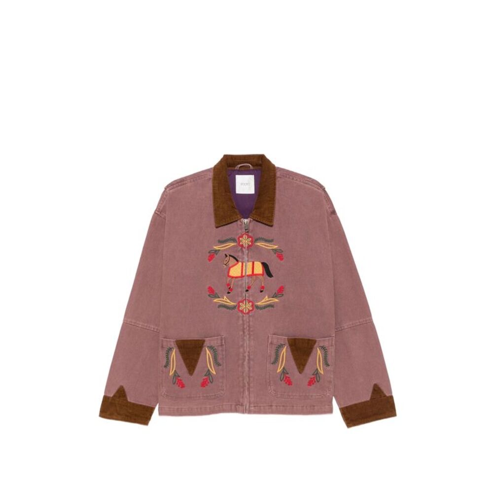 Found Purple Jackets - Shirt Jackets Men